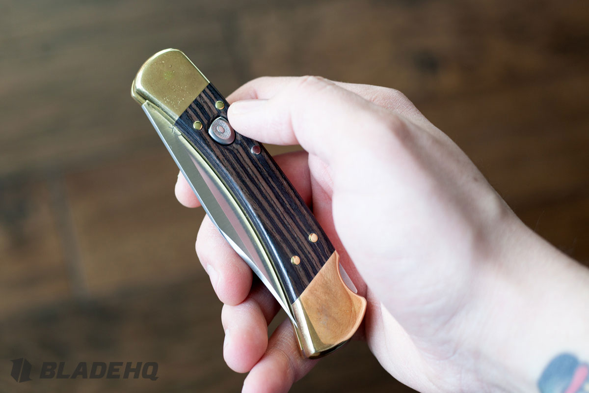 Buck 110 Auto Review Knife Life